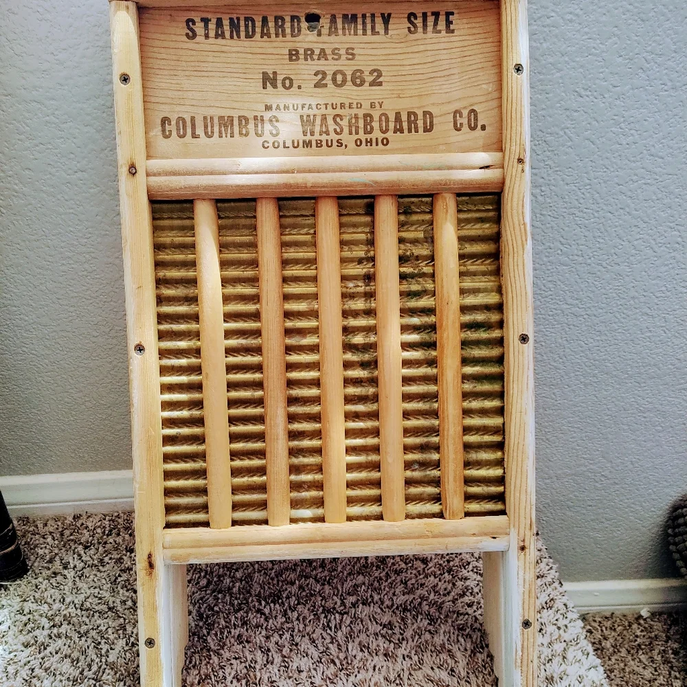 OOAK Vintage Maid- Rite Washboard Shelf - Picture 12 of 13